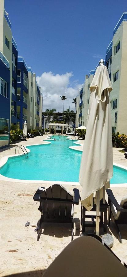 Chic Beachfront Apartment - Private Beach Access Punta Cana Dış mekan fotoğraf
