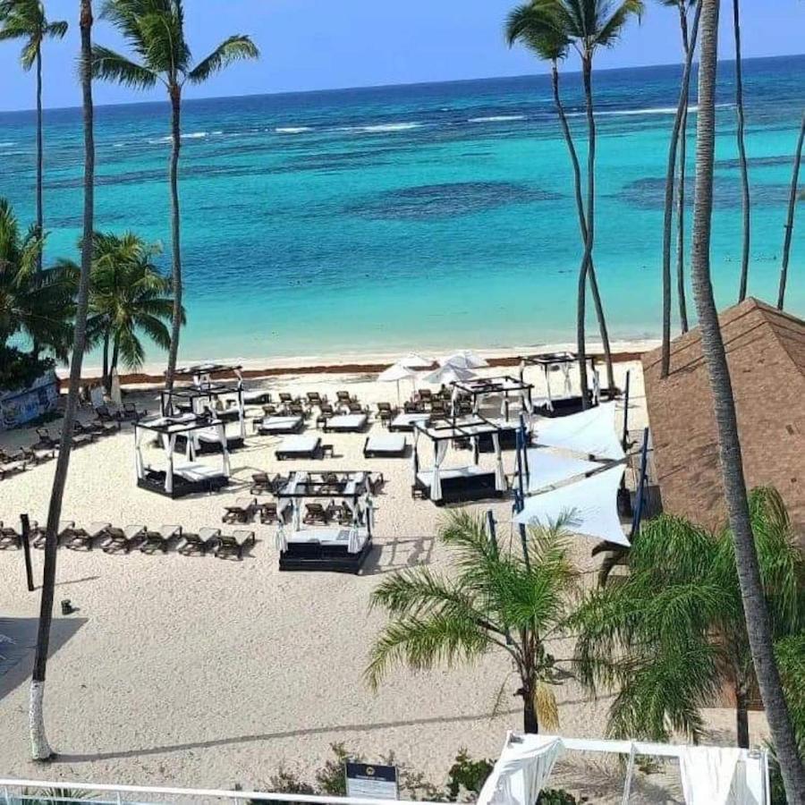 Chic Beachfront Apartment - Private Beach Access Punta Cana Dış mekan fotoğraf