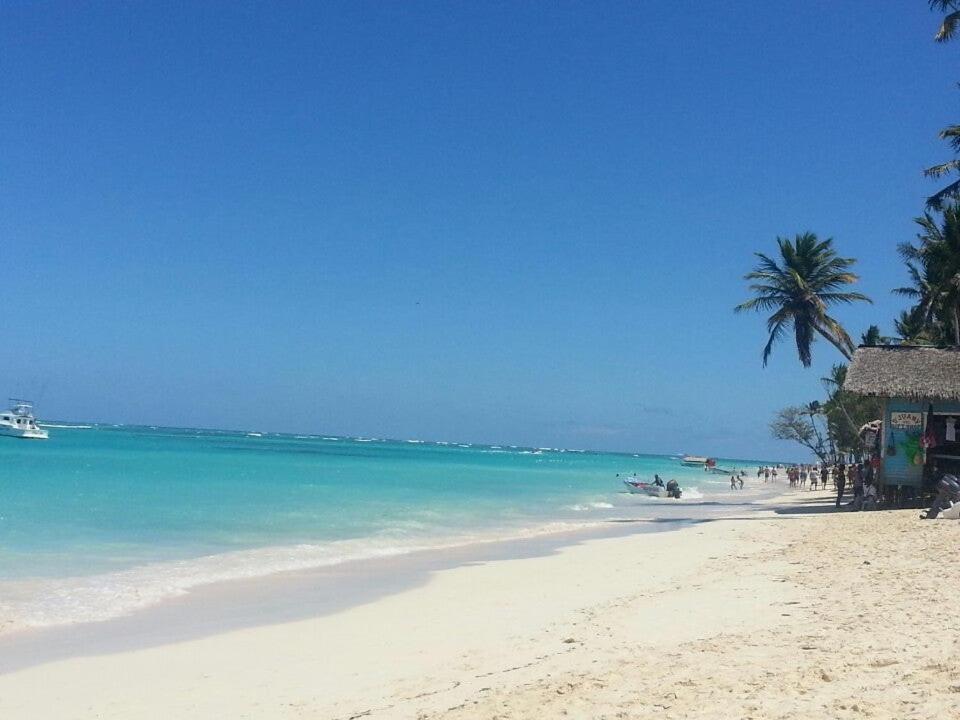 Chic Beachfront Apartment - Private Beach Access Punta Cana Dış mekan fotoğraf